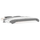 vidaXL Bedframe Grenenhout Wit 180x200 cm - 35% Korting!
