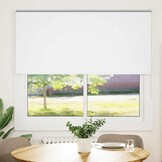 vidaXL Verduisterend Rolgordijn - Wit, 165x175 cm - 35% Korting