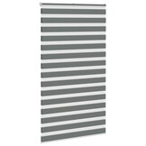 vidaXL Zebra Rolgordijn Donkergrijs | 135x200 cm | 35% Korting