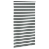 vidaXL Zebra Rolgordijn Donkergrijs | 135x200 cm | 35% Korting