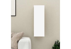 vidaXL TV-meubel wit - 30.5x30x90 cm - 37% Korting