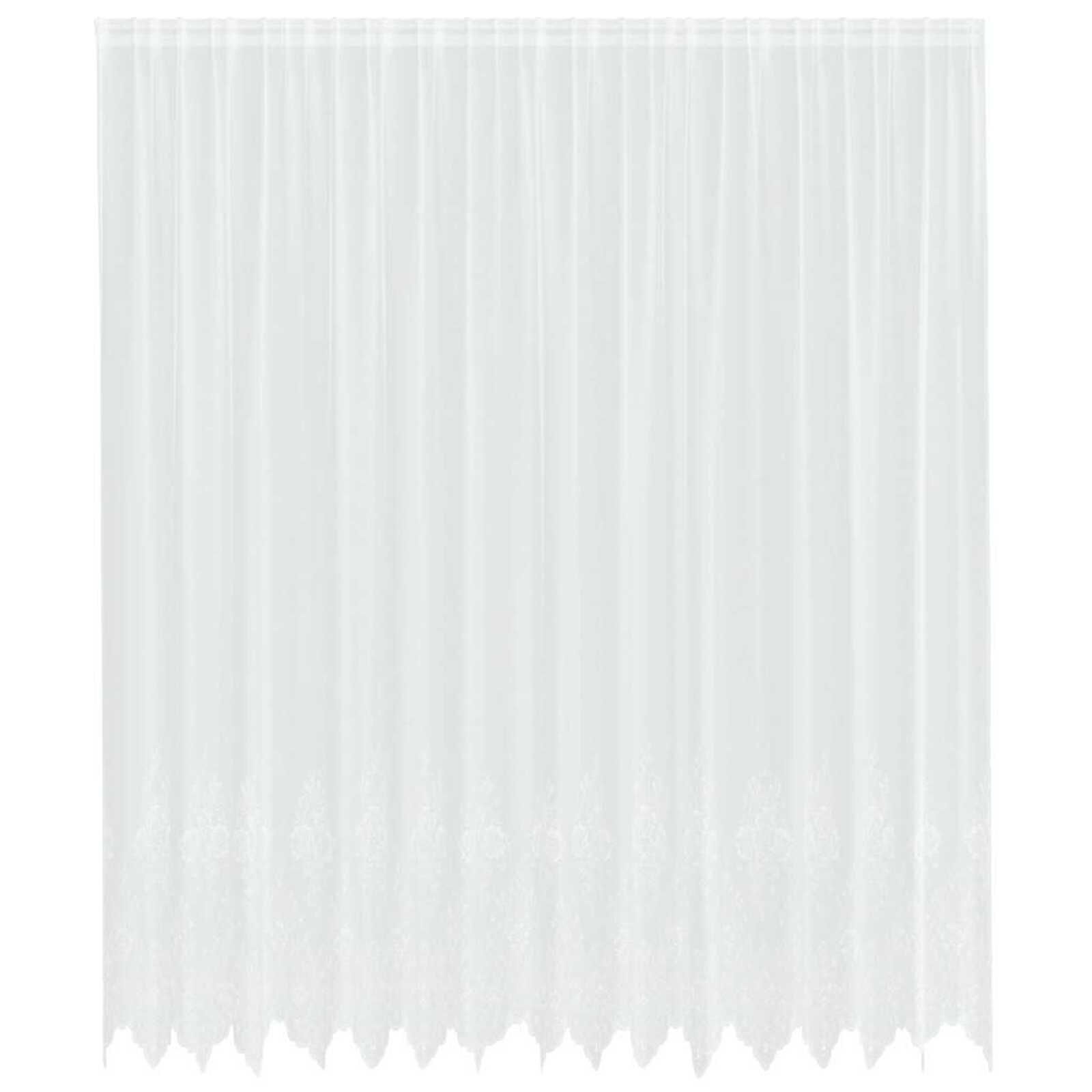 vidaXL Gordijnen Wit 400x260cm Polyester - 49% Korting