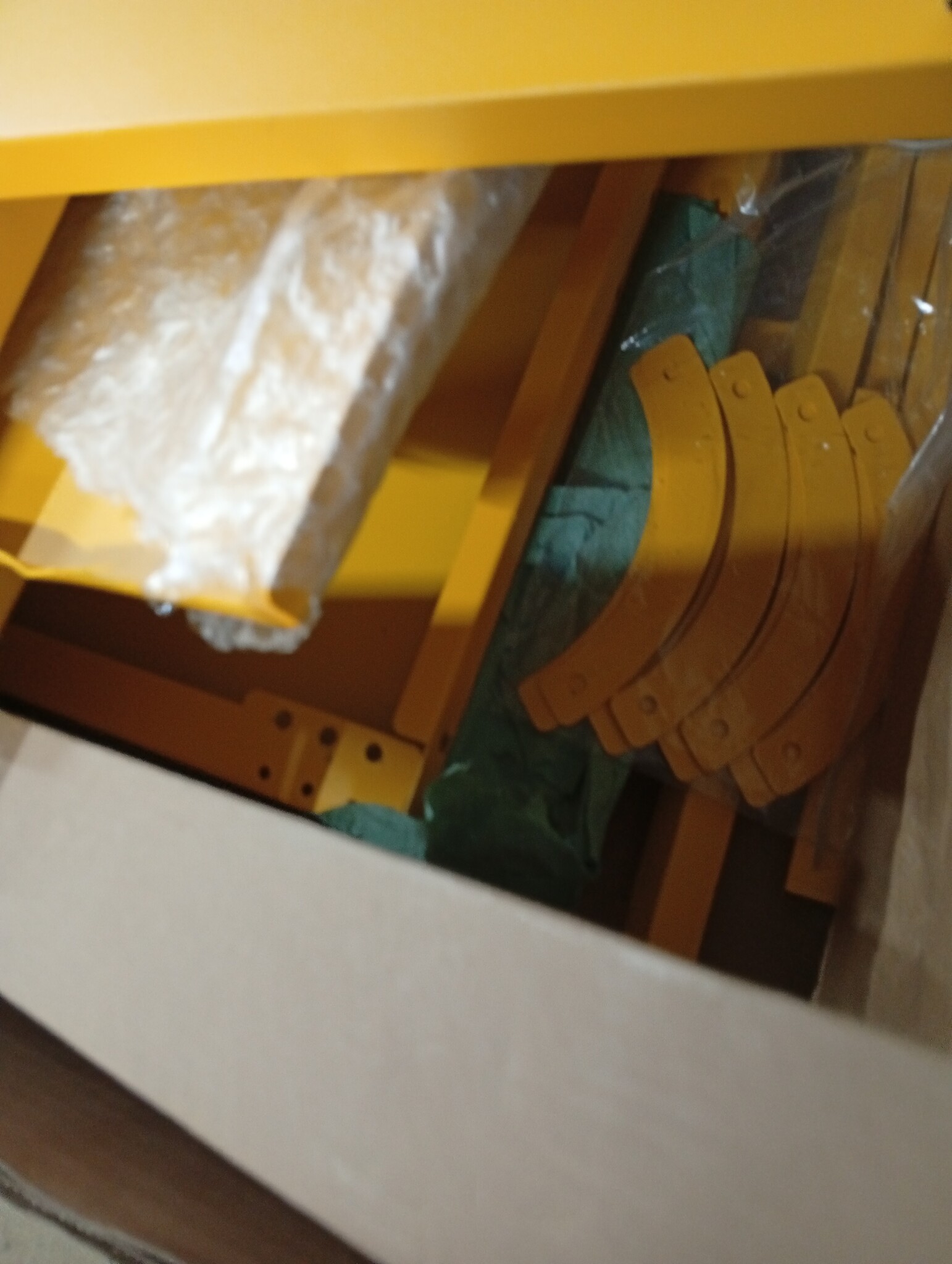 VidaXL Hoge Kast Staal Mosterdgeel - 60% Korting!