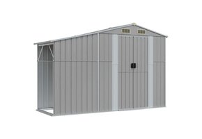 vidaXL Tuinschuur Gegalvaniseerd Staal (277x93x179 cm) - 35% Korting