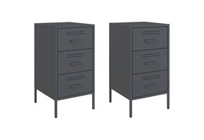 vidaXL Nachtkastjes (2 stuks) - 64% Korting!