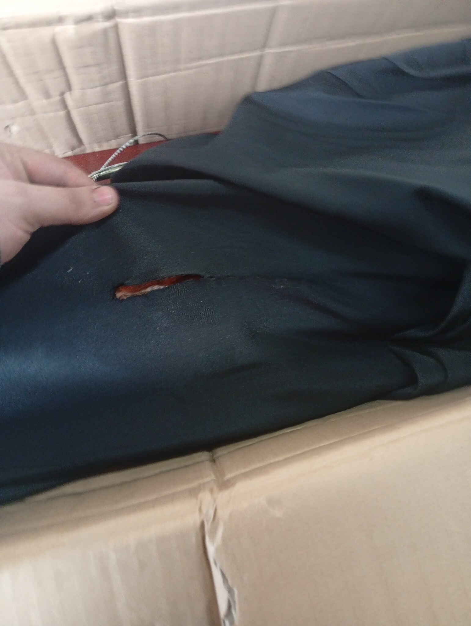 vidaXL Zweefparasol 400x300 cm Zwart - 60% Korting!