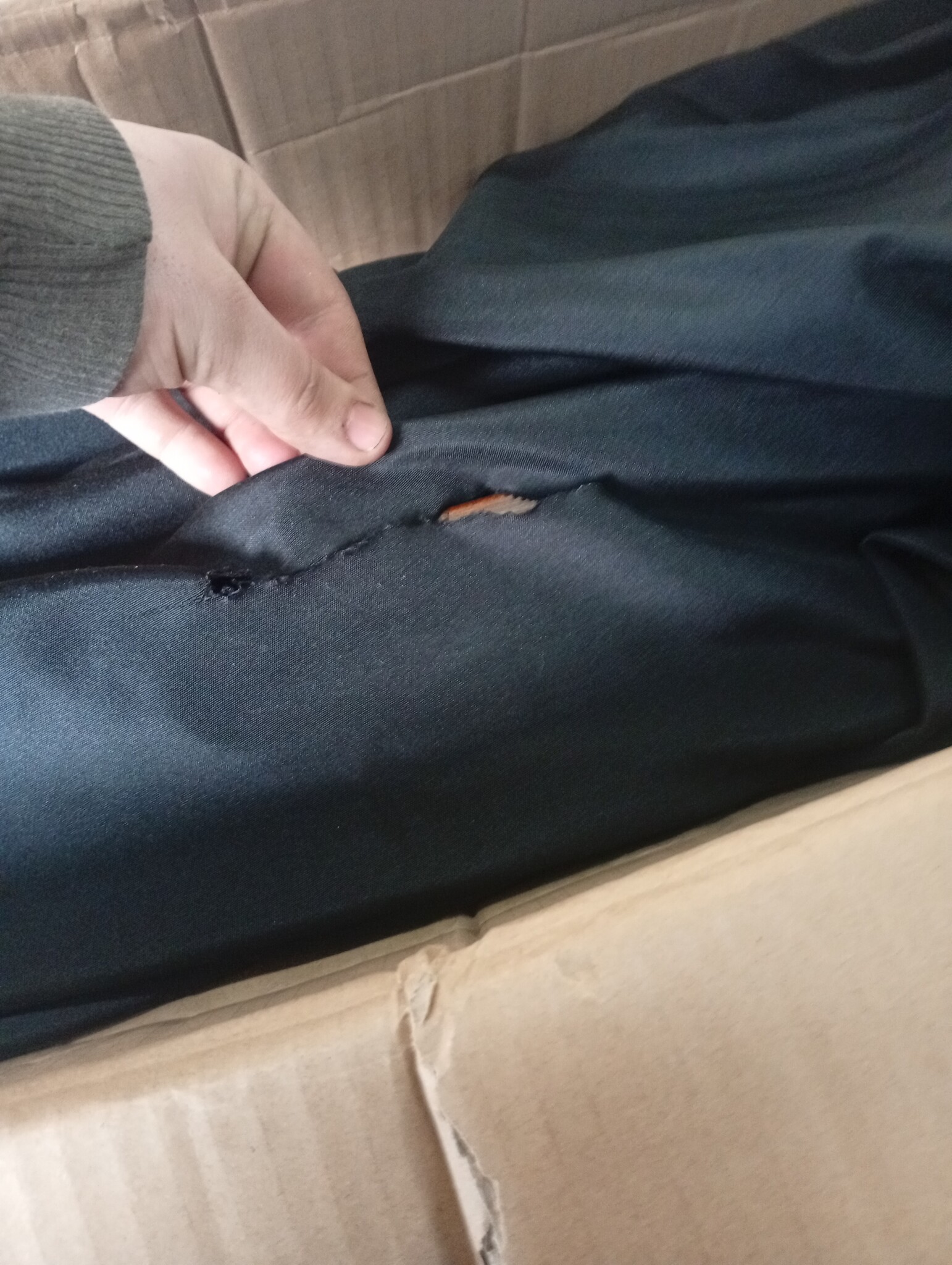 vidaXL Zweefparasol 400x300 cm Zwart - 60% Korting!