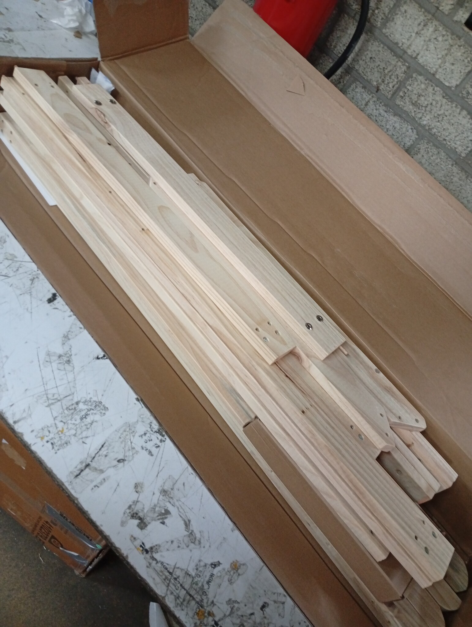 vidaXL Kinderbedhuisje Grenenhout - 55% Korting!