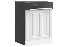 VidaXL Vaatwaspaneel Lucca (65% Korting) - Wit Bewerkt Hout