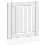 VidaXL Vaatwaspaneel Lucca (65% Korting) - Wit Bewerkt Hout