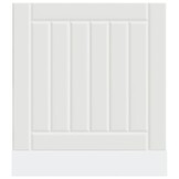 VidaXL Vaatwaspaneel Lucca (65% Korting) - Wit Bewerkt Hout