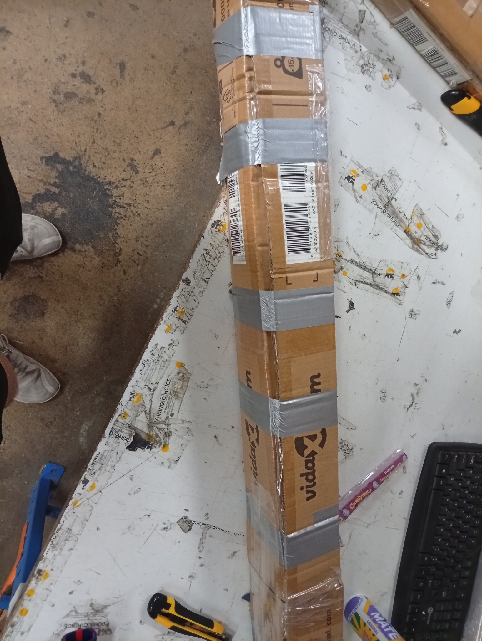 vidaXL Terrasscherm Inklapbaar 200cm Crème - 55% Korting!