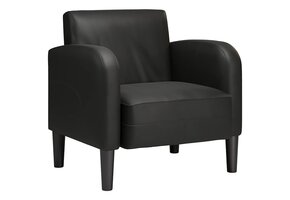 vidaXL Fauteuil Kunstleer Zwart - 47% Korting