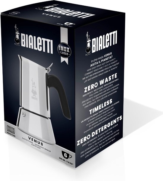 Bialetti Venus Percolator - 10 kops - RVS - 42% Korting