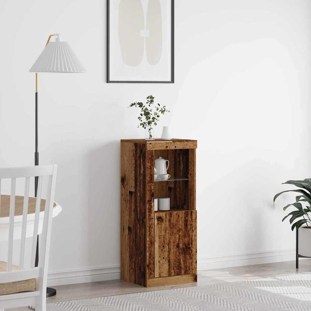 vidaXL Dressoir Oud hout 76% korting! - 41x37x100cm