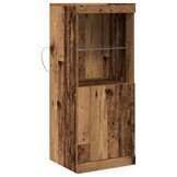 vidaXL Dressoir Oud hout 76% korting! - 41x37x100cm