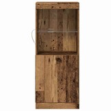 vidaXL Dressoir Oud hout 76% korting! - 41x37x100cm