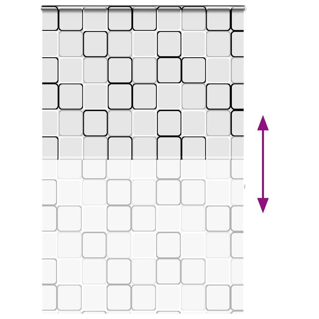 vidaXL Doucherolgordijn Cassette 160x240 cm - 47% Korting!