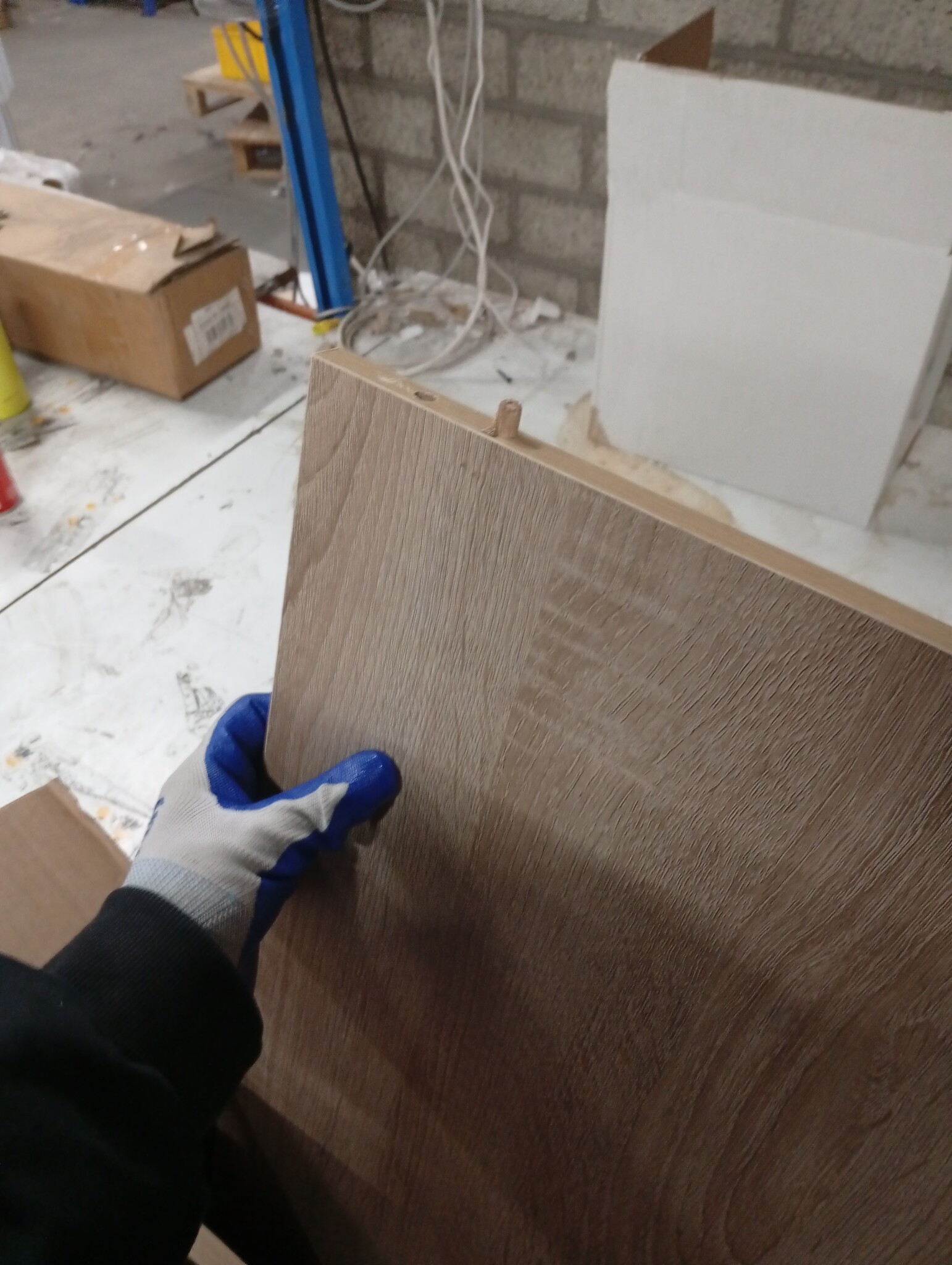 vidaXL Kaptafel met LED (68% korting) - Sonoma Eiken