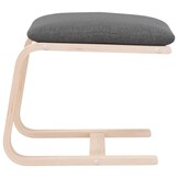 vidaXL Voetenbank Donkergrijs 51x41x40 cm - Nu met 65% Korting!