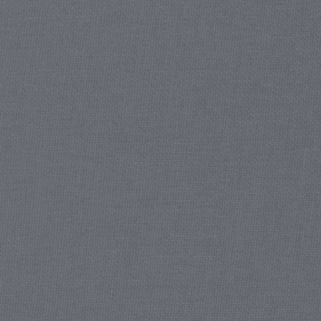 vidaXL Voetenbank Donkergrijs 51x41x40 cm - Nu met 65% Korting!