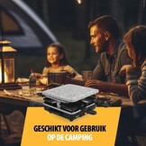 Tristar Gourmetset RA-2745 - 4 Pers. - 600W - Steengrill - Nu 46% Korting!