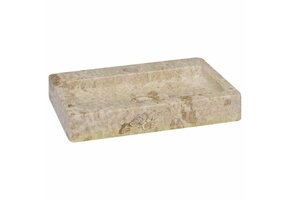 vidaXL Wandwastafel Marmer Crème - 38x24 cm | 47% Korting!