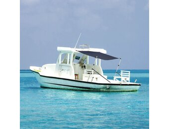 vidaXL T-top Schaduwdoek Marineblauw - 65% Korting!