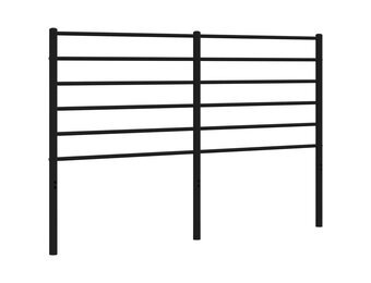 vidaXL Hoofdbord Metaal Zwart 120 cm - 30% Korting