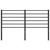 vidaXL Hoofdbord Metaal Zwart 120 cm - 30% Korting