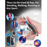 Comfortabele Werkinlegzolen met Gel & Boogondersteuning - Anti-vermoeidheid - 43% Korting! (M)