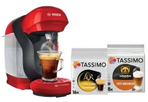 Bosch Tassimo Style T11 Rood - Multifunctionele Koffiemachine - 37% Korting!