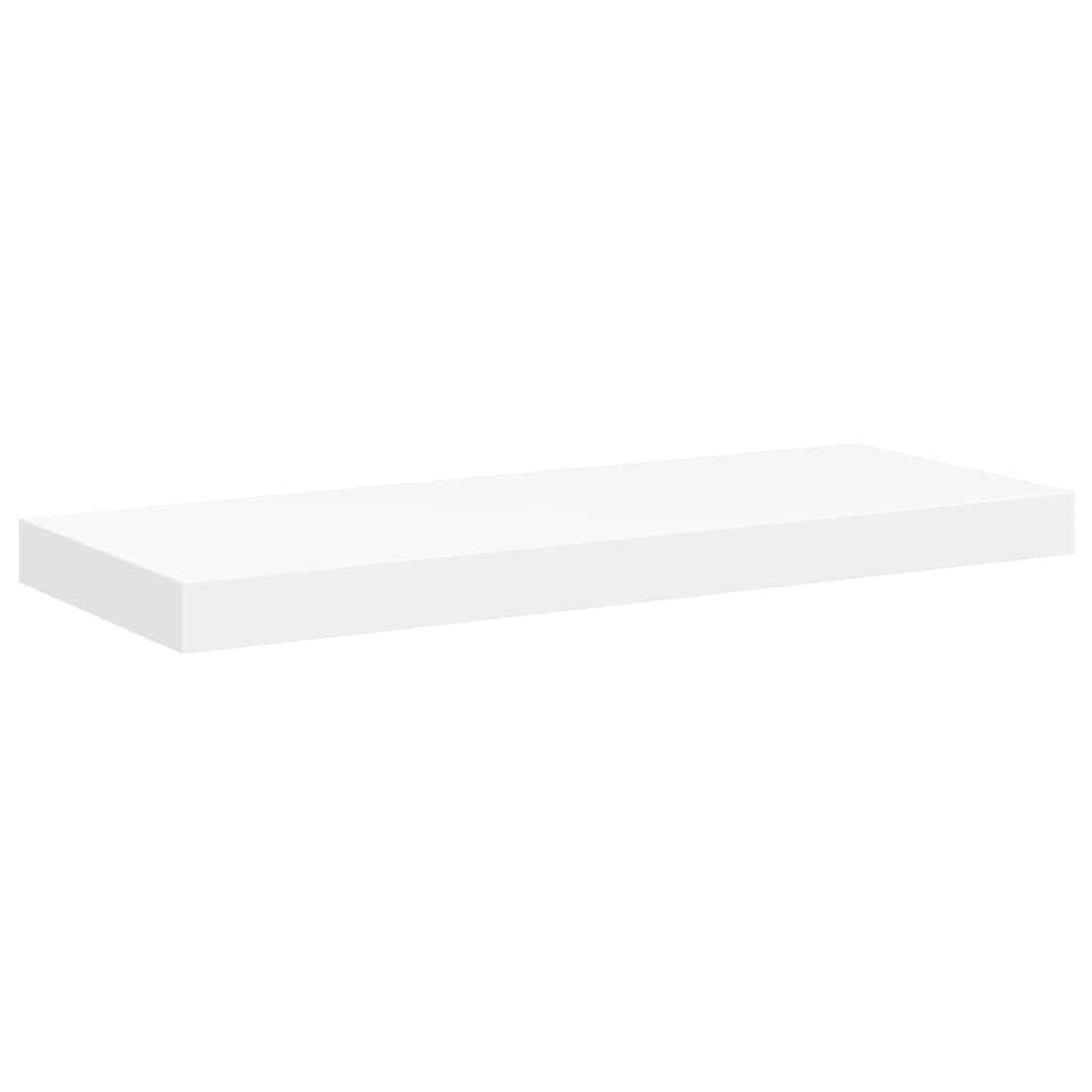 vidaXL Zwevende Wandschap 60x23,5 cm MDF Wit - 79% Korting!