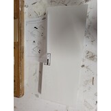 vidaXL Zwevende Wandschap 60x23,5 cm MDF Wit - 79% Korting!