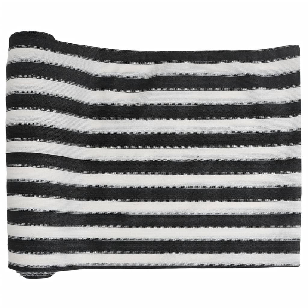 VidaXL Privacynet 1,8x25m HDPE Antraciet/Wit - 43% Korting!