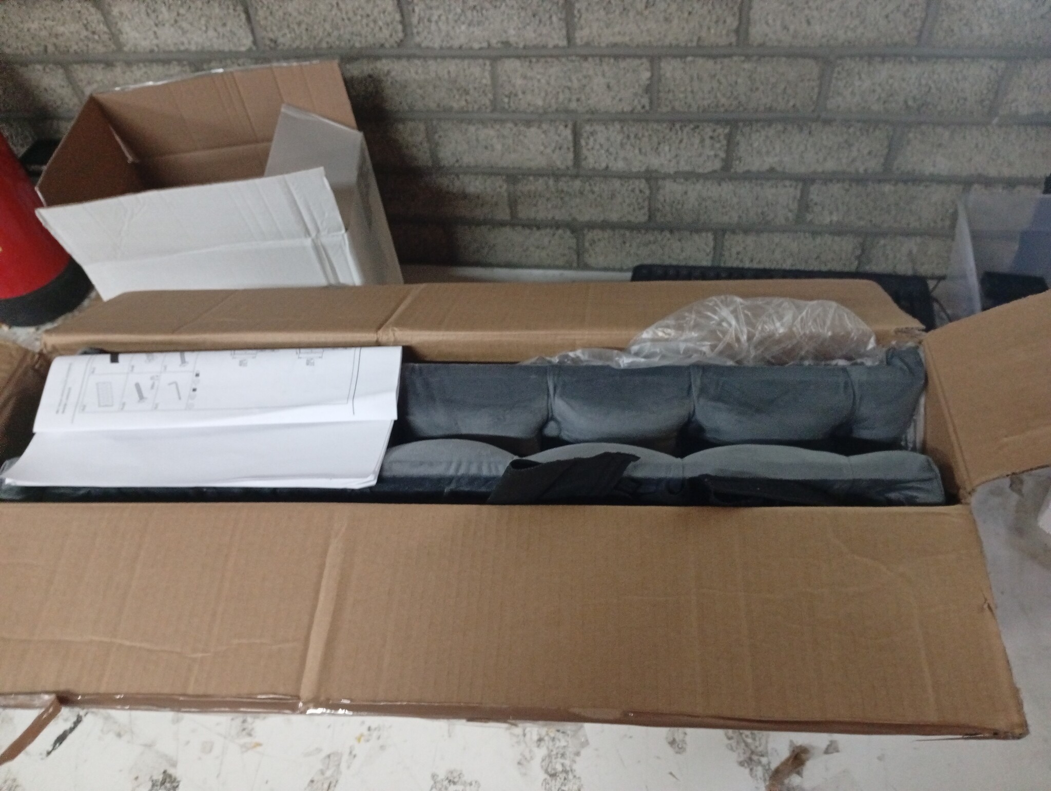 vidaXL Hoofdborden Set 2x (72x7x78/88 cm) Fluweel Donkergrijs - 70% Korting