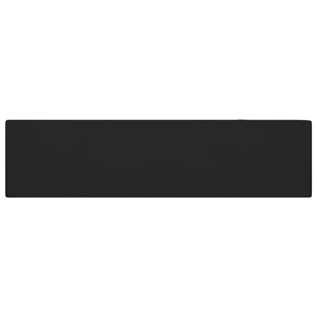 VidaXL Wastafel Keramiek Matzwart - 68% Korting!