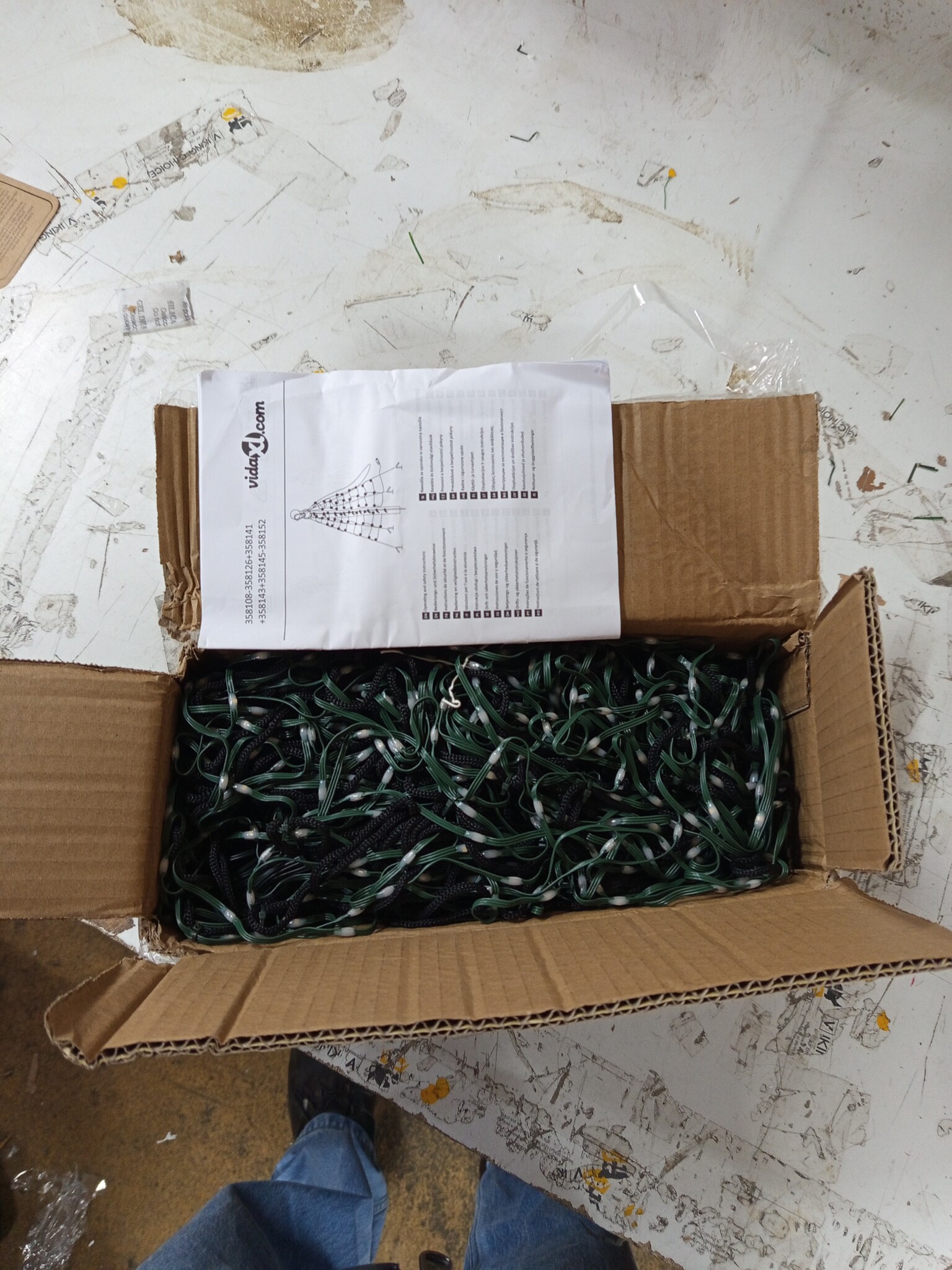 vidaXL Kerstboom met 1534 LEDs - 500cm - 64% Korting