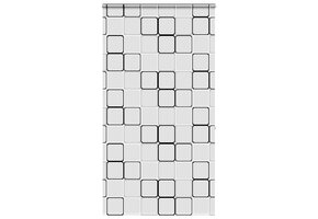 vidaXL Doucherolgordijn met cassette 120x240 cm - 30% Korting!