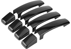 4x Glanzend Zwart Deurklinkafdekking - Land Rover Range Rover Sport (49% korting)
