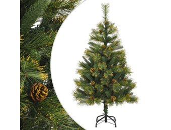 vidaXL Kunstkerstboom 120cm met Denappels - 65% Korting
