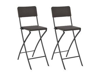 vidaXL Barstoelen Inklapbaar 2-pack - 57% Korting!