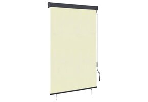 vidaXL Buitenrolgordijn Crème 120x250 cm - 35% Korting!