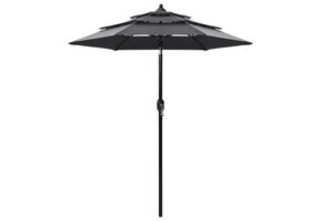 VidaXL Parasol Antraciet - 64% Korting!