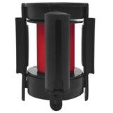 vidaXL Afzetkoord uittrekbaar 200 cm rood - 79% korting!