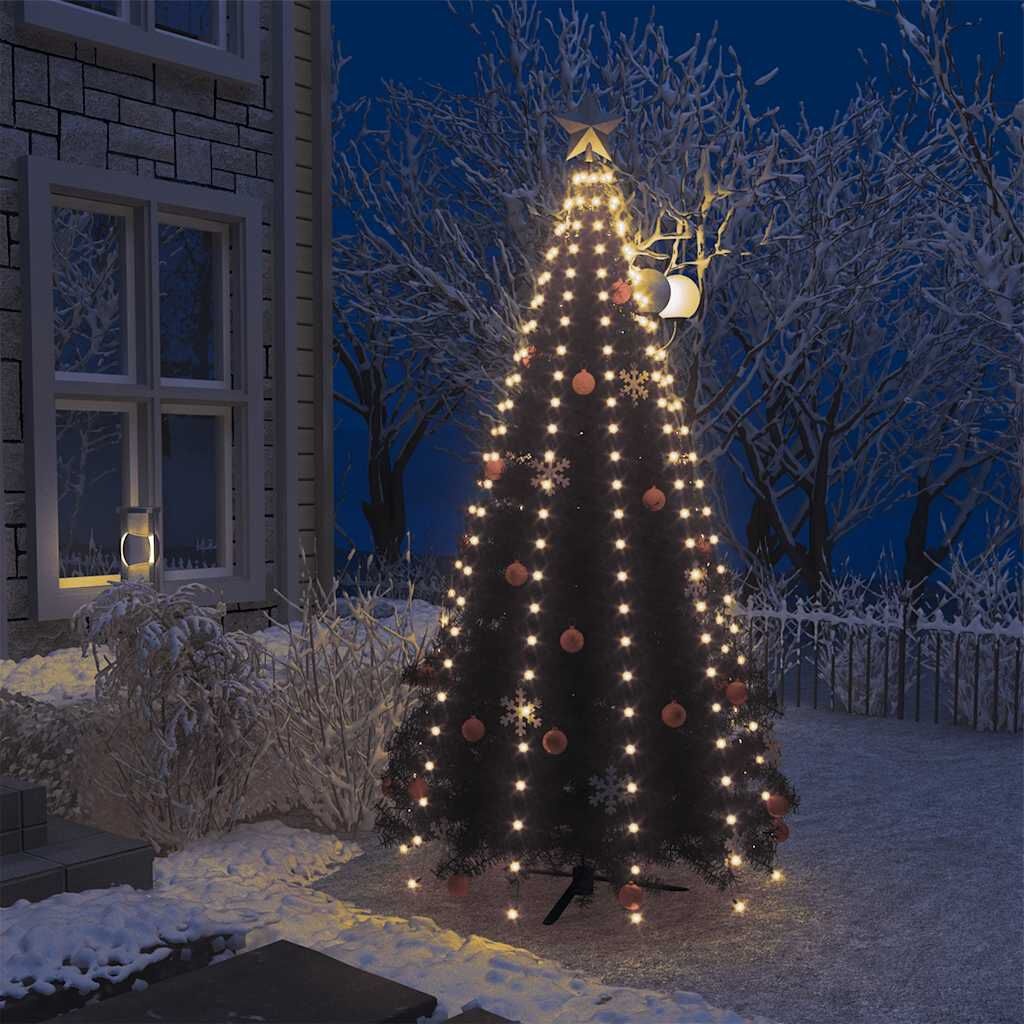 vidaXL Kerstboomverlichting 250 LED's (250cm) - 30% Korting
