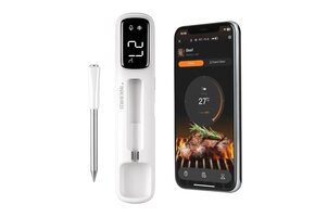 INKBIRD Draadloze Vleesthermometer - 43% Korting! Bluetooth 5.4