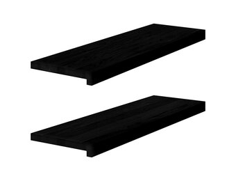 vidaXL Vensterbanken Massief Eikenhout (2 stuks) - 76% Korting!