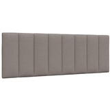 vidaXL Hoofdbordkussen Hanko 140cm Taupe - 62% Korting!