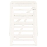 vidaXL Containerberging Grenenhout Wit - 47% Korting!